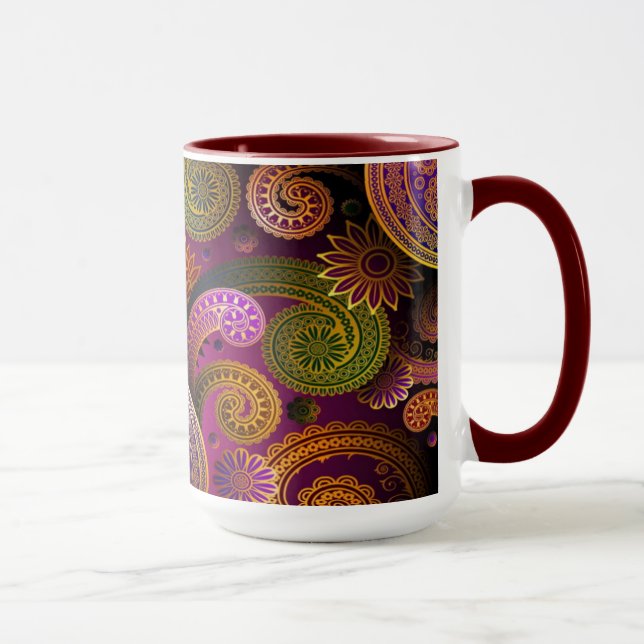 Caneca Paisley Purple (Direita)