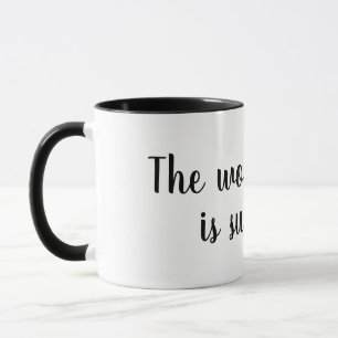 Caneca Palavra de Deus é suficiente