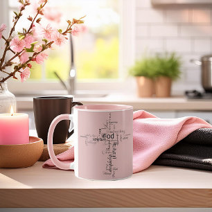 Caneca palavras cristãs