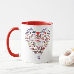 Caneca Palavras do coração