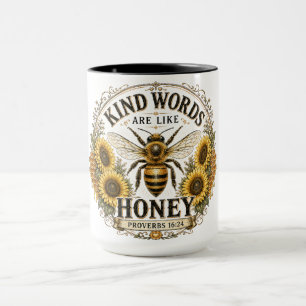 Caneca Palavras Inspiradoras e Gentis