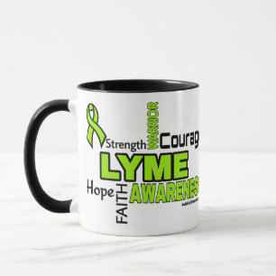 Caneca Palavras...Lyme