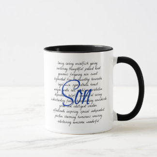 Caneca Palavras para Filho
