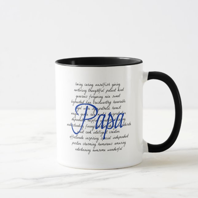 Caneca Palavras para o Papa (Direita)