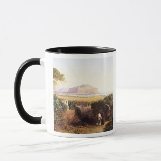 Caneca Palermo, Sicília, 1847 (óleo em canvas) (Esquerda)