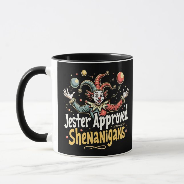Caneca Palhaço de circo de Shenanigans aprovado por Jeste (Esquerda)