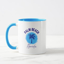 Caneca Palm Beach Florida Coffee Mug