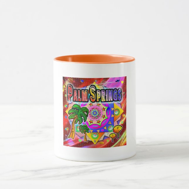 Caneca Palm Primavera Tropical Amigos Mug (Centro)