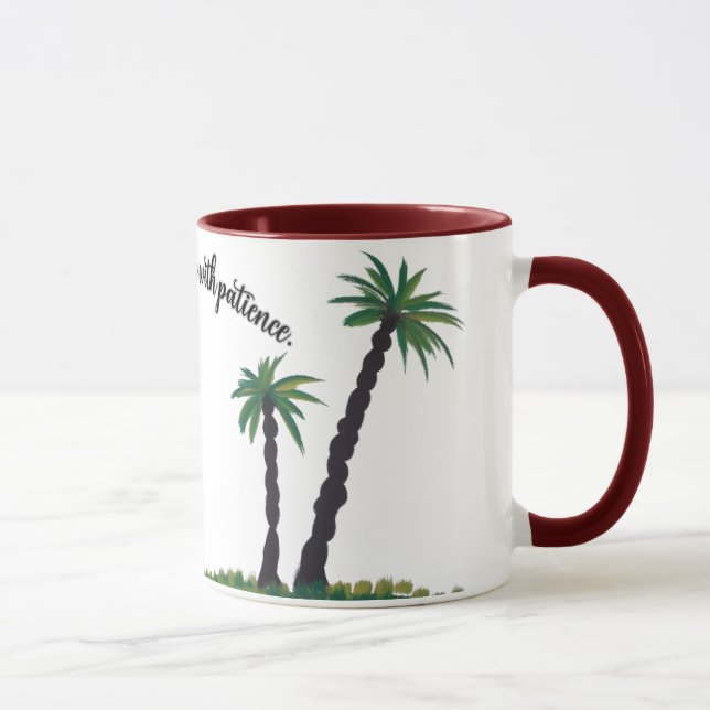 Caneca Palm Tree Serenity Mug (Direita)