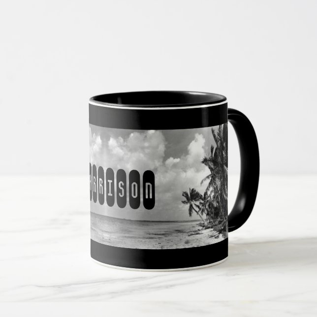 Caneca Palmeiras Vintage Personalizadas (Frente Esquerda)