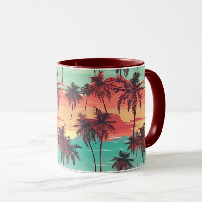 Caneca PalmTrees 055 (Frente Esquerda)