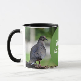 Caneca Paloma torcaza o tórtola