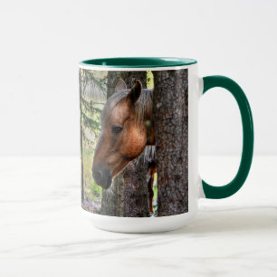 Caneca Palomino Paint Stallion & Forest Equine Foto