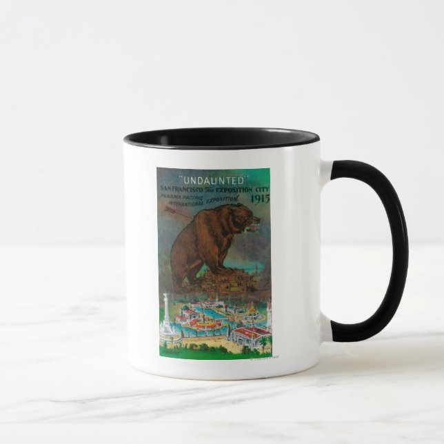 Caneca Panamá Pacific International Expo Advertisement (Direita)