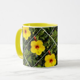 Caneca Pancas amarelas brilhantes