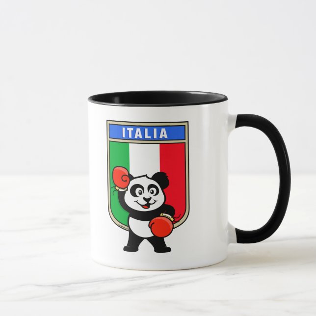 Caneca Panda de Boxing Italiano (Direita)