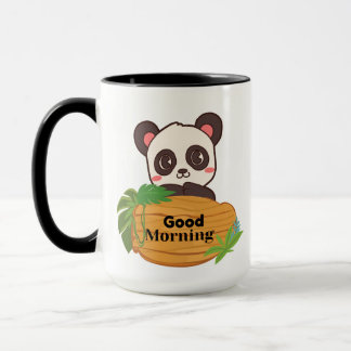 caneca panda fofa