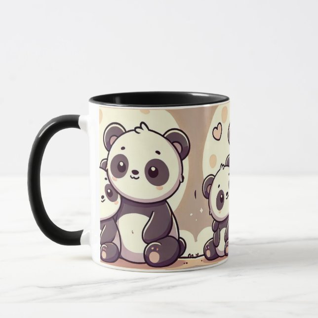 Caneca Panda Moonlight Love (Esquerda)