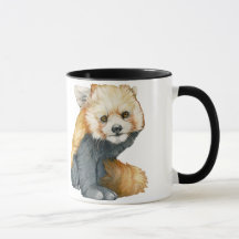 Panda vermelha Cub - R é para a panda vermelha