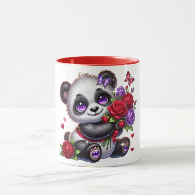 Caneca Panda with flower mug (Centro)