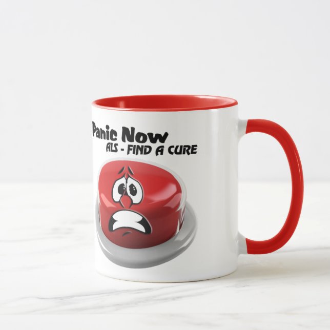 Caneca Pânico Agora Ringer Mug (Direita)