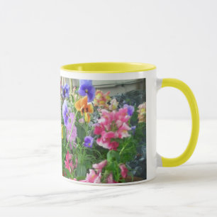 Caneca Panorâmica Pansies Mug