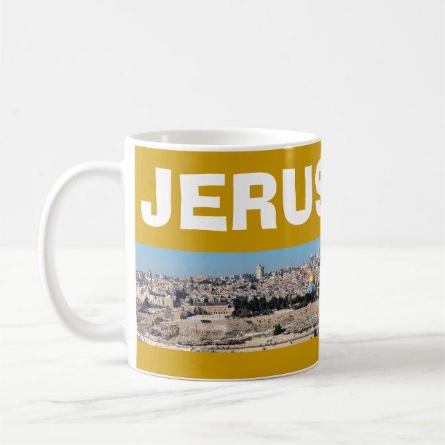Caneca panorâmico de JERUSALEM* (Esquerda)