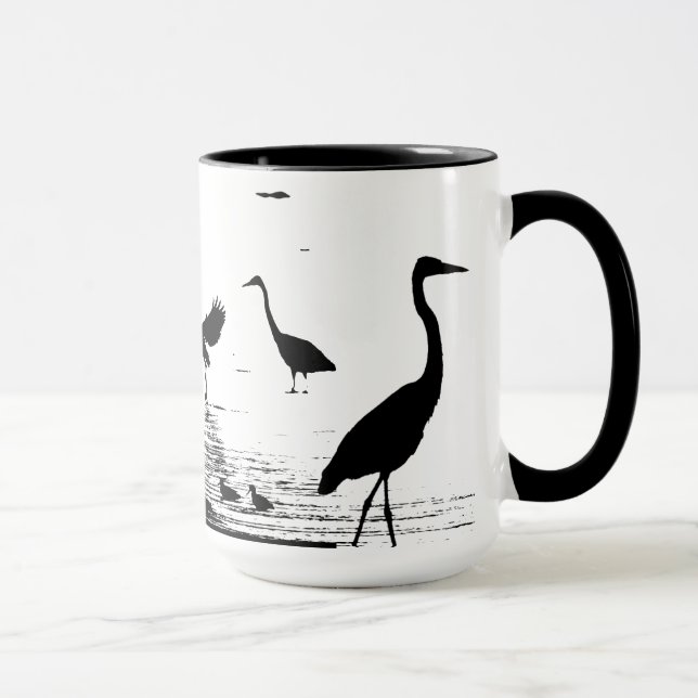 Caneca Pantanais dos animais dos animais selvagens do (Direita)