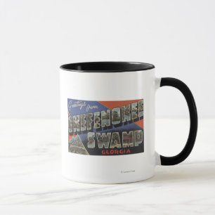 Caneca Pântano de Okefenokee, Geórgia - grandes cenas d