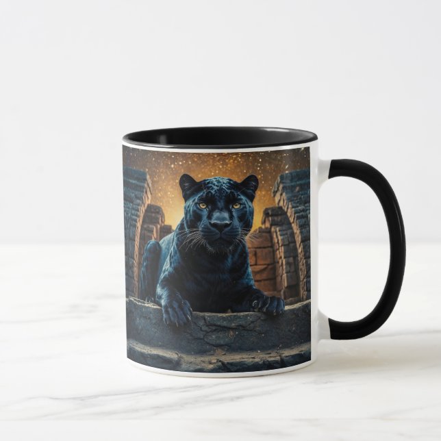 Caneca Pantera Negra e Templo Tailandês (Direita)