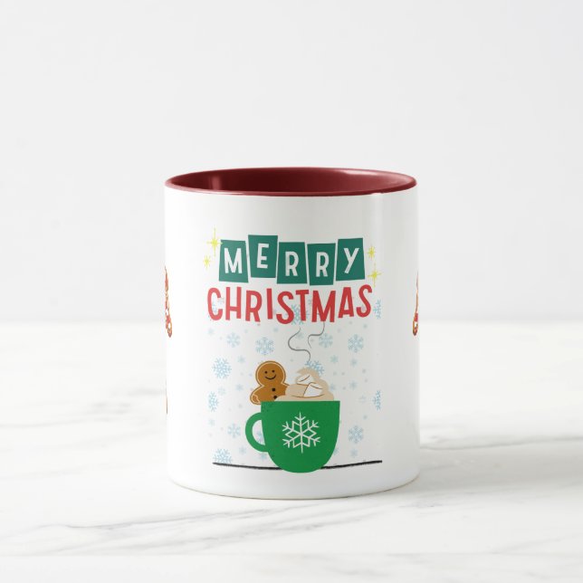 Caneca Pão de café Merda de Natal (Centro)