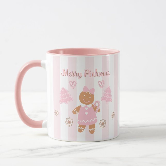 Caneca Pão-de-rosa Pão-de-Natal (Esquerda)