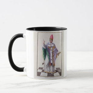 Caneca Papa Leo III (795-816) 'de DES Estampes de