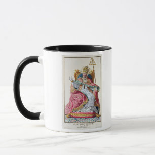 Caneca Papa Pius VI (1717-99) 'de DES Estampes de