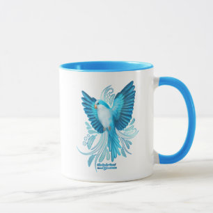 Caneca Papagaio Azul Quaker