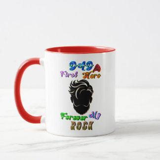 Caneca Papai Bebedouros Primeiro Herói Para Sempre Minha