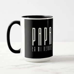 Caneca Papai é meu herói