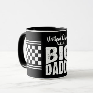 Caneca Papai Grande com Seu Nome em Texto Branco sobre Pr