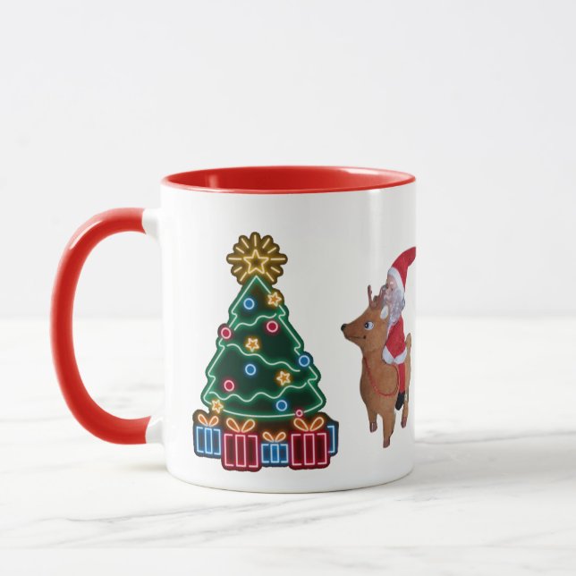 Caneca Papai Noel  (Esquerda)