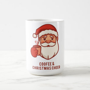 Caneca Papai Noel Café & Alegria de Natal