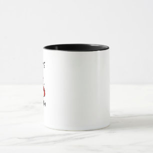 Caneca Papai Noel Diz Seis Sete 6 7 Natal Engraçado Brain