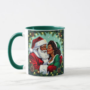 Caneca Papai Noel e Mamãe Noel Doce Natal