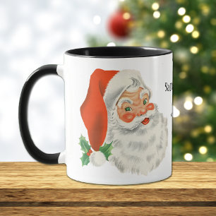 Caneca Papai Noel está vindo no Natal das Crianças