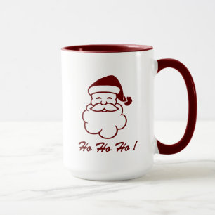 Caneca Papai noel Mug - Ho Ho Ho