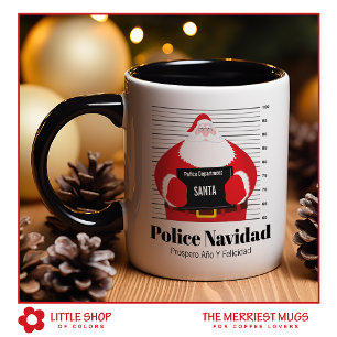 Caneca Papai Noel Recebe uma Multa por Excesso de Velocid
