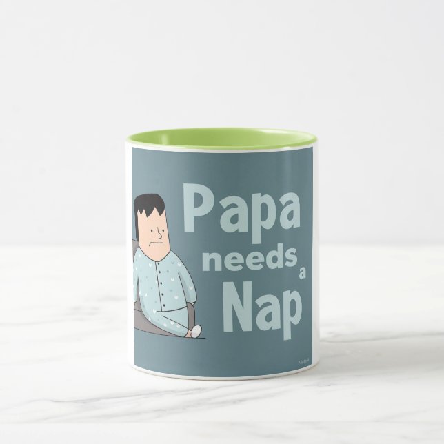Caneca Papai precisa de um Design de Nap (Centro)