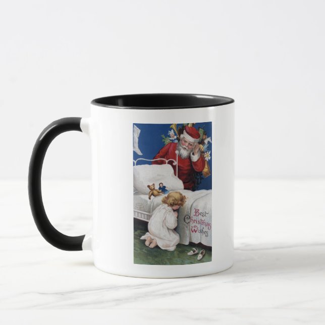 Caneca Papais noeis assistindo Garota Rezando (Esquerda)