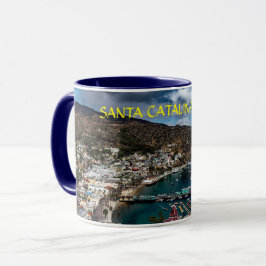 Caneca Papais noeis Catalina PanorâmicaIsland Mug