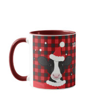 Papais noeis de Vaca Nome da Xadrez Vermelha Fazen