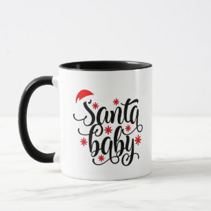 Caneca Papais noeis Gravidez bebê Anúncio Papais noeis de